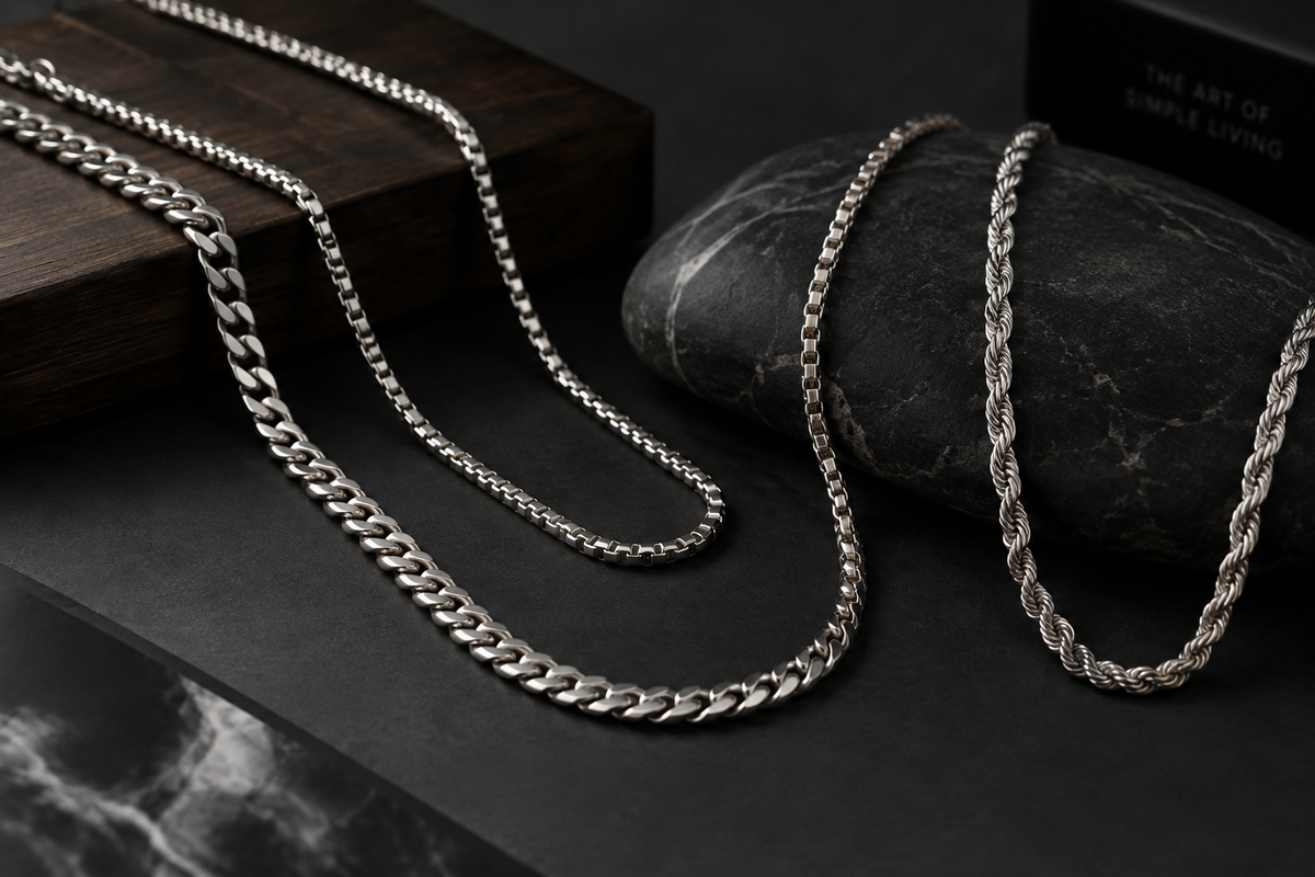 Men’s Silver Necklaces: How to Choose, Style & Wear Them